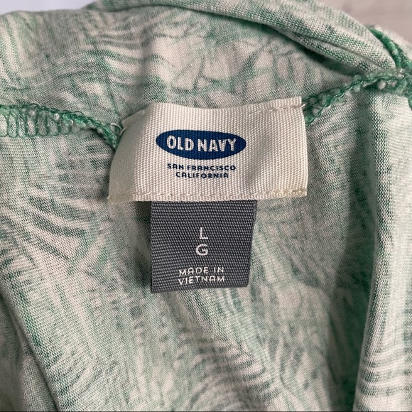 Old Navy Palm Leaf Print Tank Top - Picture 5 of 7